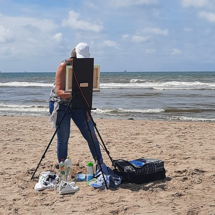 Margot Verduijn | Schilderen aan Zee ééndaagse